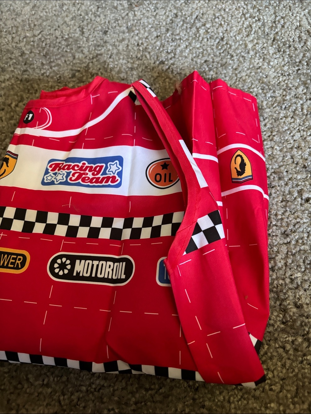 Red Racing Cap and Formula Racing Tank Top Set - Picture 6 of 8
